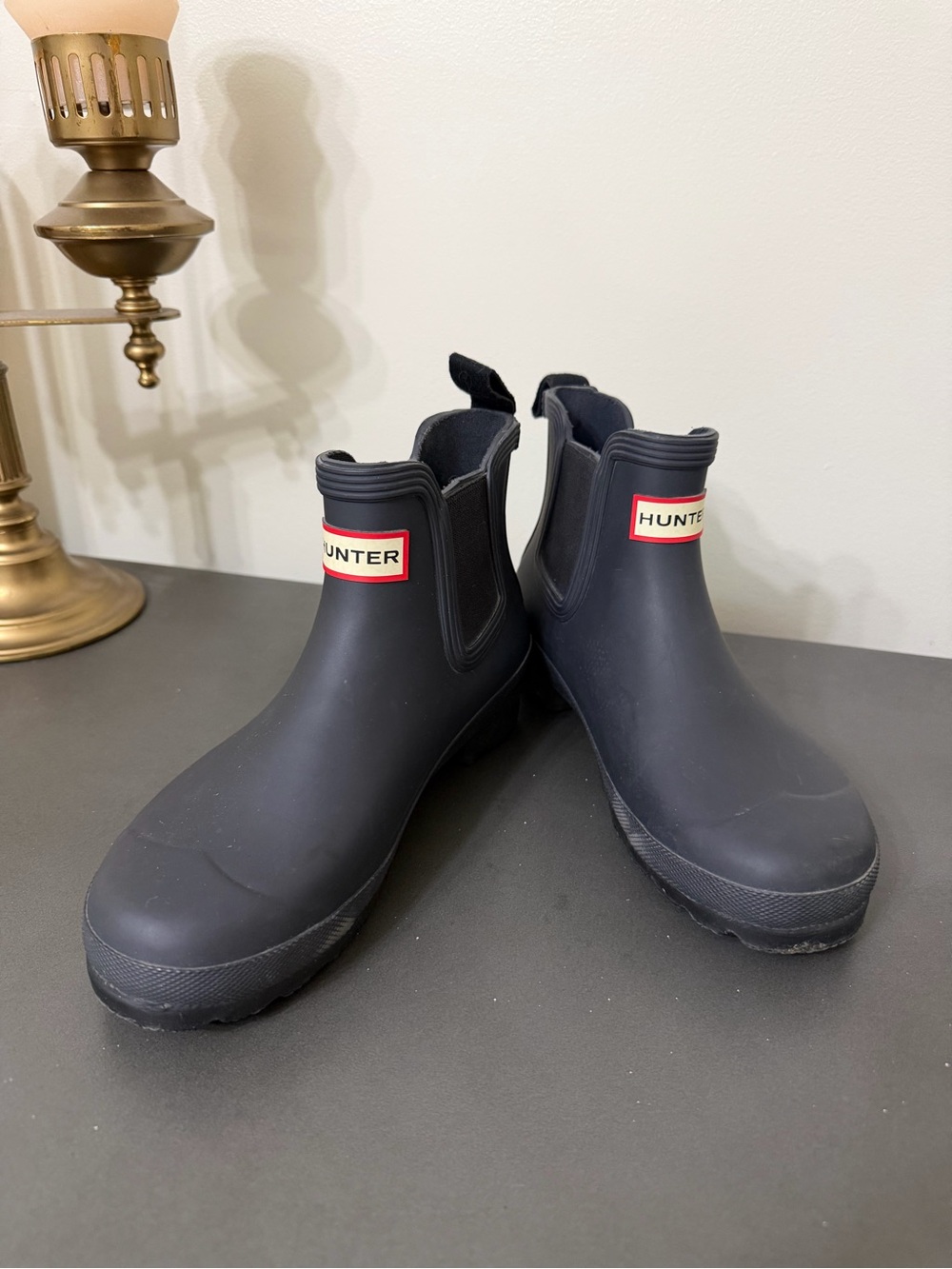 Hunter Black Rain Boots